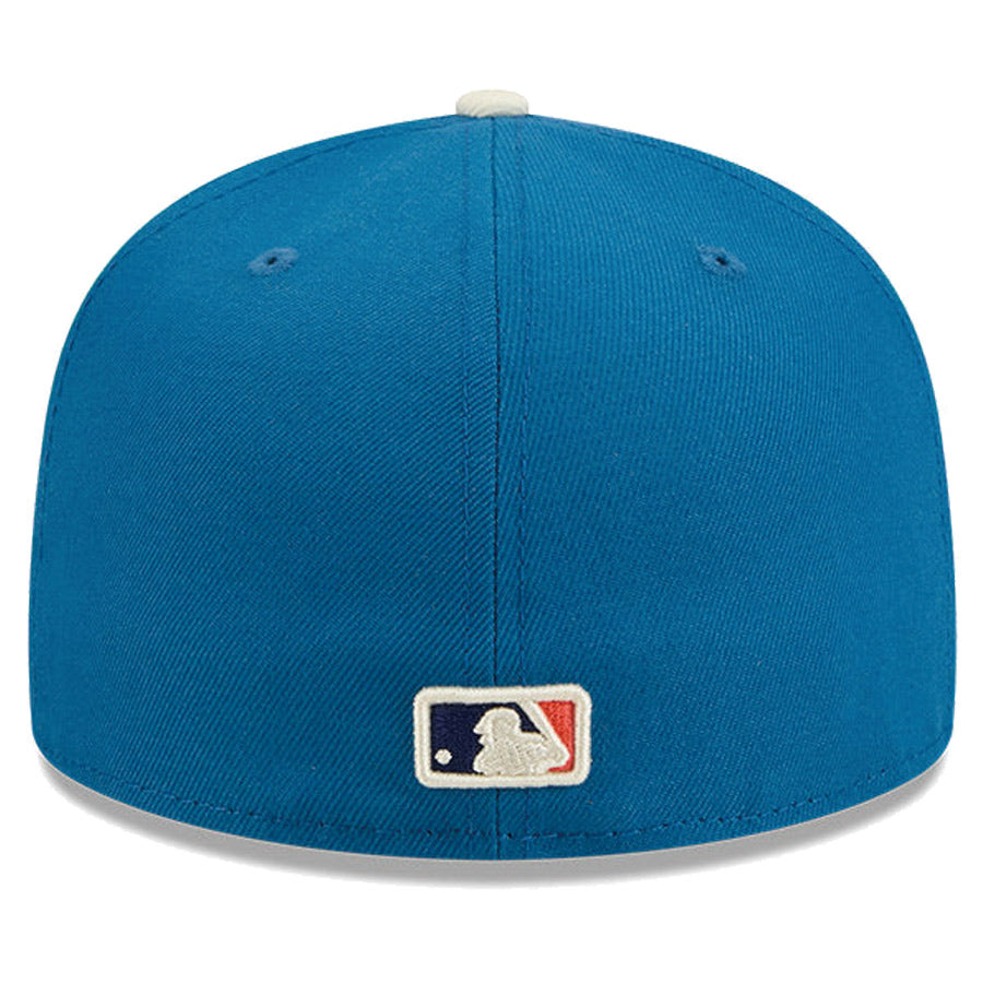 ニューエラ キャップ 帽子 NEW ERA CAP 59FIFTY オンフィールド MLB City Connect シティー コネクト ミルウォーキー ブリュワーズ ブルー 14942555 背面