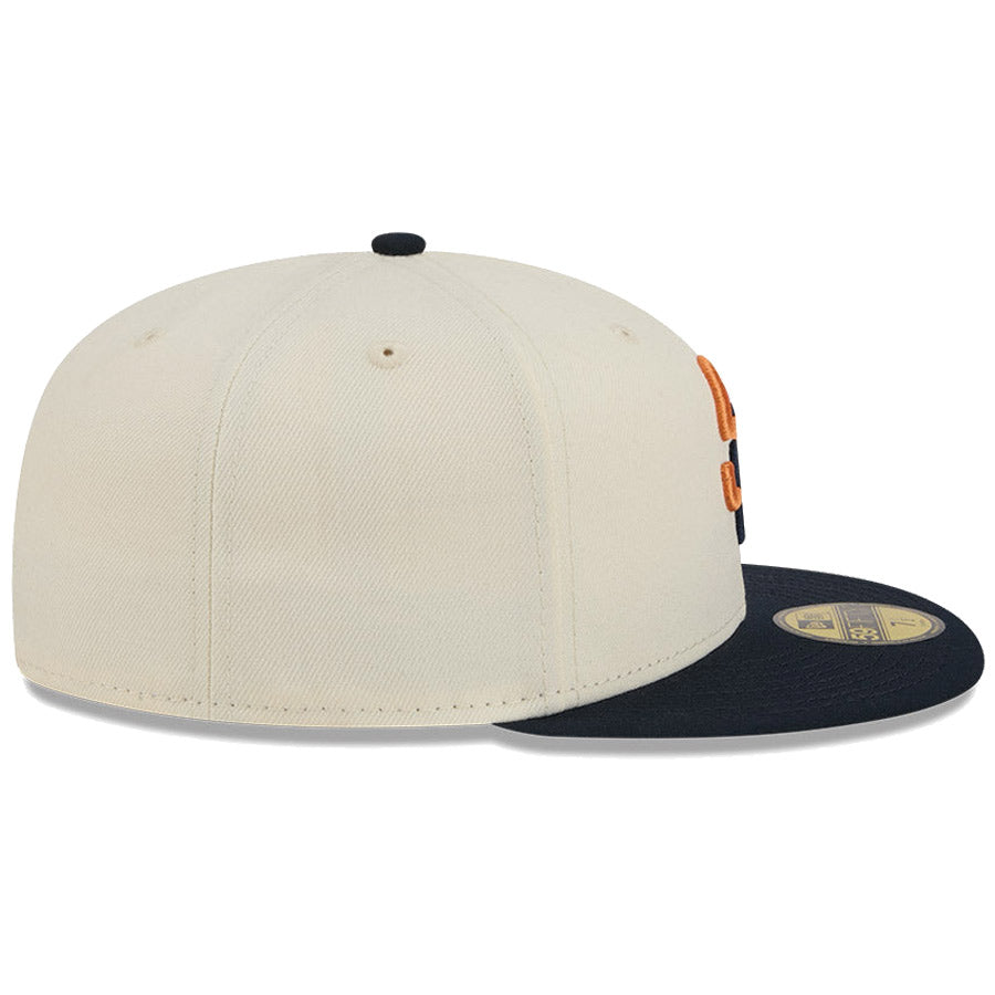 ニューエラ キャップ NEW ERA CAP 59FIFTY オンフィールド MLB City Connect シティー コネクト サンディエゴ パドレス クロームホワイト ブラックバイザー 14942553 右サイド