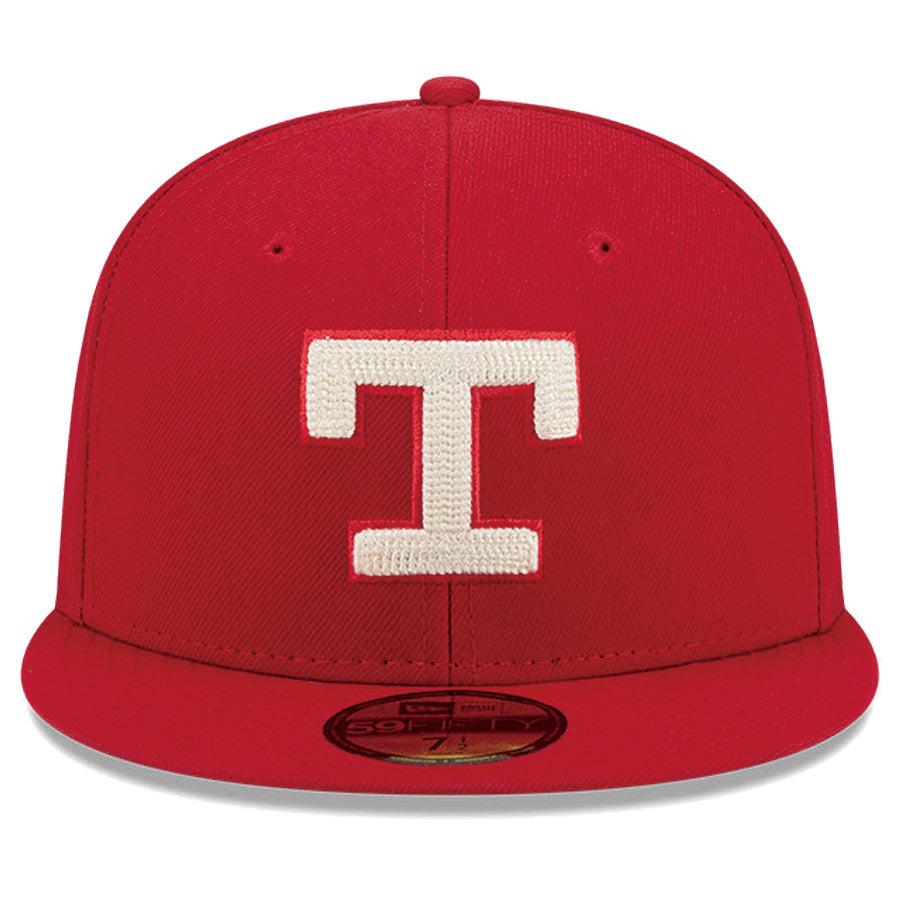 ニューエラ キャップ NEW ERA CAP 59FIFTY オンフィールド MLB City Connect シティー コネクト テキサス レンジャーズ レッド 14942552 正面