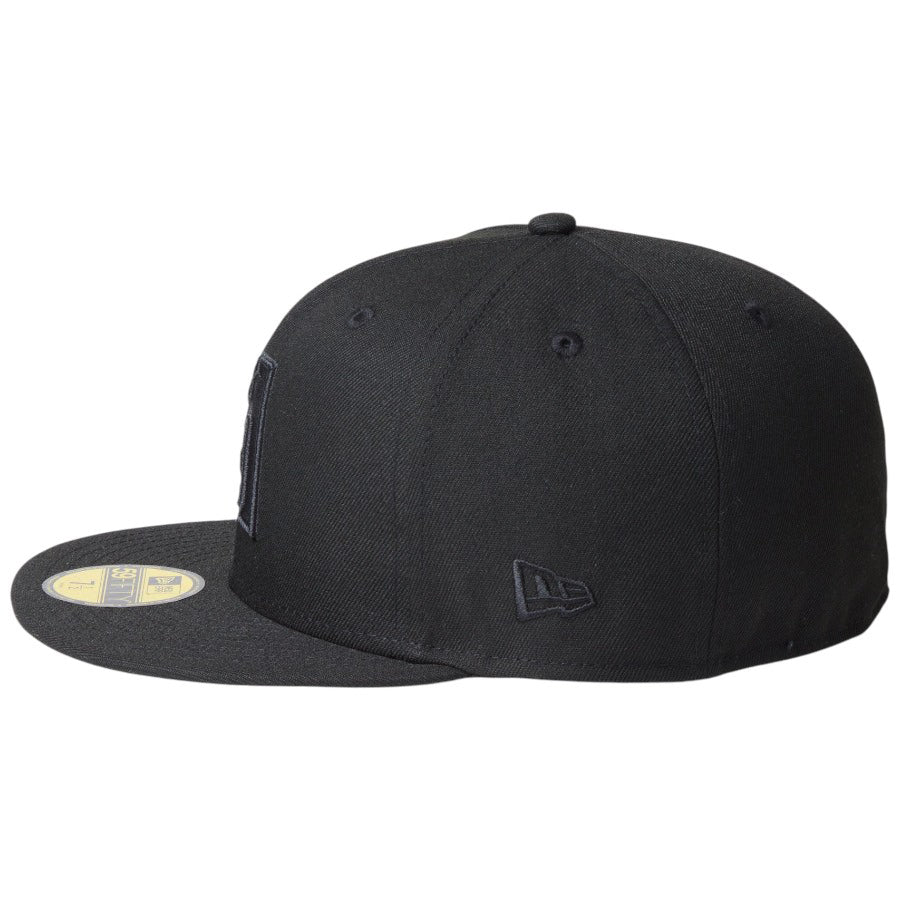 ニューエラ キャップ 帽子 NEW ERA CAP 59FIFTY アリゾナ ダイヤモンドバックス MLB Black on Black ブラック/ブラック 14745193 左サイド
