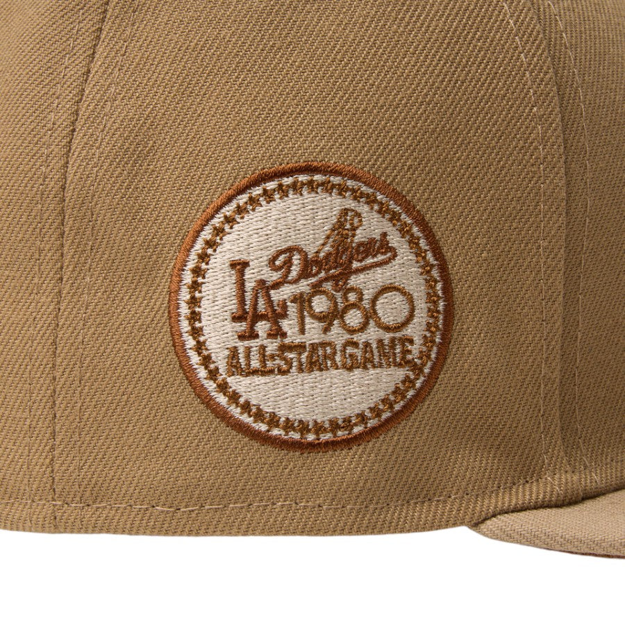 ニューエラ キャップ 帽子 NEW ERA CAP 59FIFTY MLB Camouflage Color カモフラージュ ロサンゼルス ドジャース カーキ キャメル ストーン 14745176 サイドパッチ