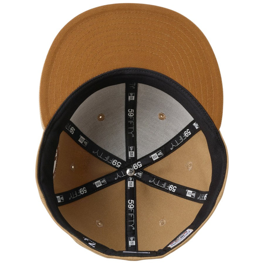 ニューエラ キャップ 帽子 NEW ERA CAP 59FIFTY MLB Camouflage Color カモフラージュ ロサンゼルス ドジャース カーキ キャメル ストーン 14745176 アンダーバイザー