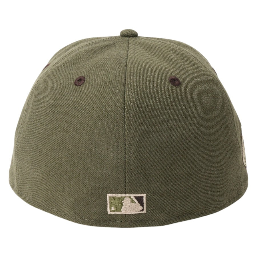 ニューエラ キャップ 帽子 NEW ERA CAP 59FIFTY MLB Camouflage Color カモフラージュ ニューヨーク ヤンキース ニューオリーブ/ウォルナット 14745158 バッターマン