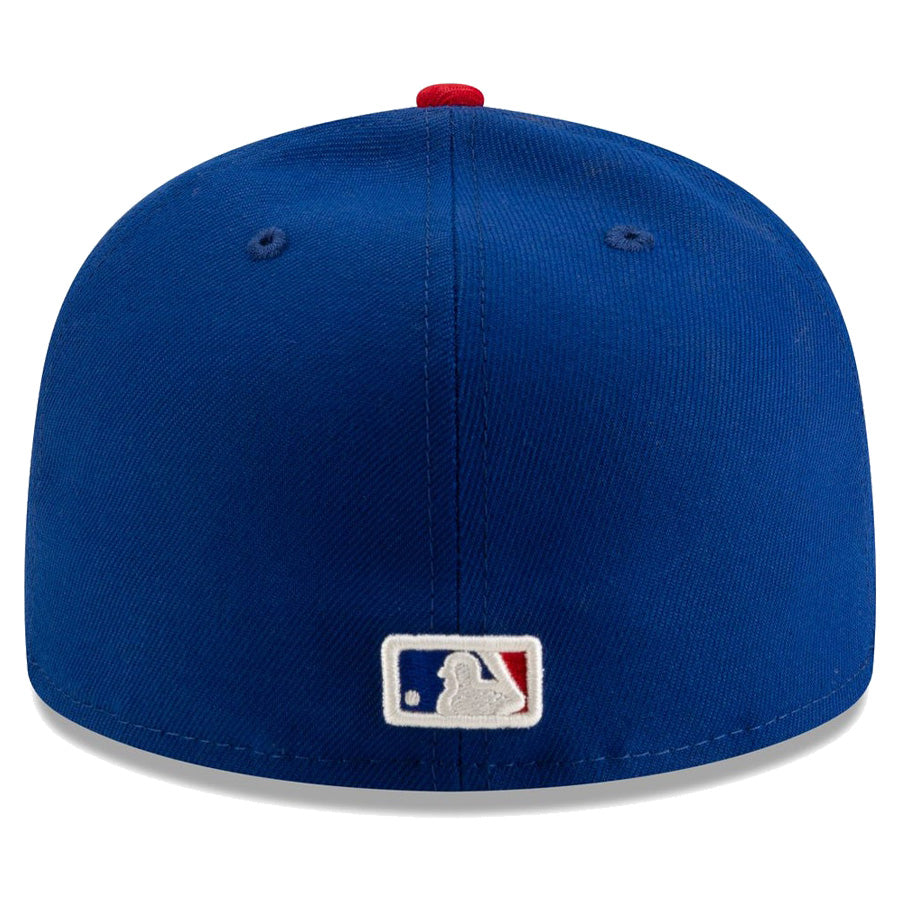 ニューエラ キャップ NEW ERA CAP MLB 59FIFTY MLBオンフィールド シカゴ カブス オルタネイト ホワイト/ブルー 14730480 背面