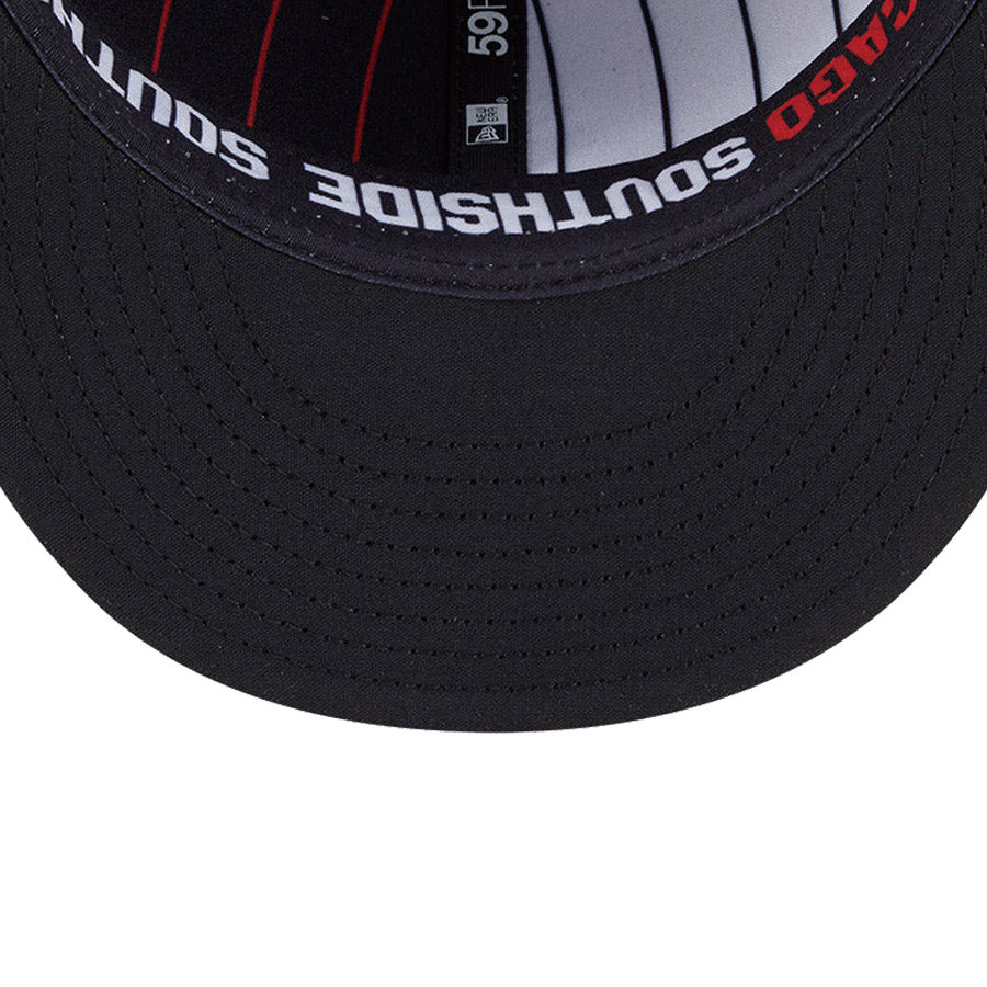 ニューエラ キャップ NEW ERA CAP 59FIFTY オンフィールド MLB City Connect シティー コネクト シカゴ ホワイトソックス オルタネイト ブラック レッドバイザー 14942559 アンダーバイザー