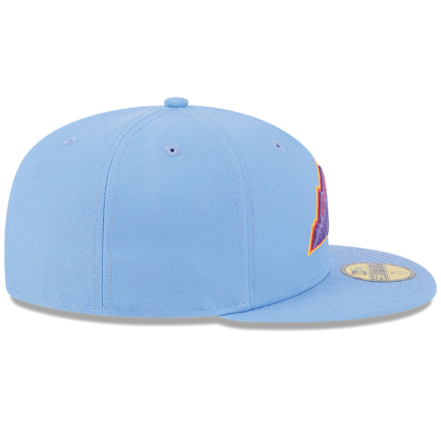 ニューエラ キャップ NEW ERA CAP 59FIFTY オンフィールド MLB City Connect シティー コネクト コロラド ロッキーズ スカイブルー 14521640 右サイド