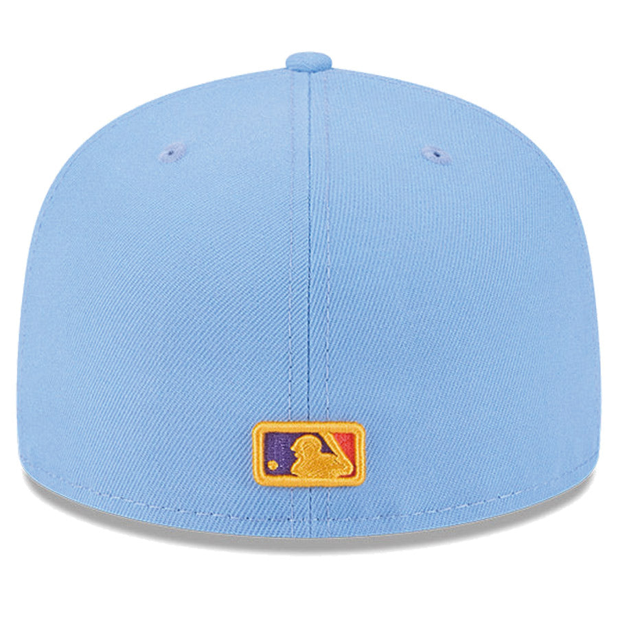 ニューエラ キャップ NEW ERA CAP 59FIFTY オンフィールド MLB City Connect シティー コネクト コロラド ロッキーズ スカイブルー 14521640 背面