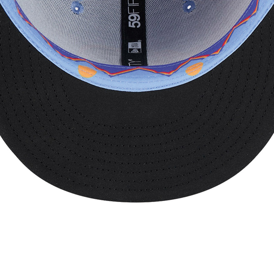 ニューエラ キャップ NEW ERA CAP 59FIFTY オンフィールド MLB City Connect シティー コネクト コロラド ロッキーズ スカイブルー 14521640 アンダーバイザー