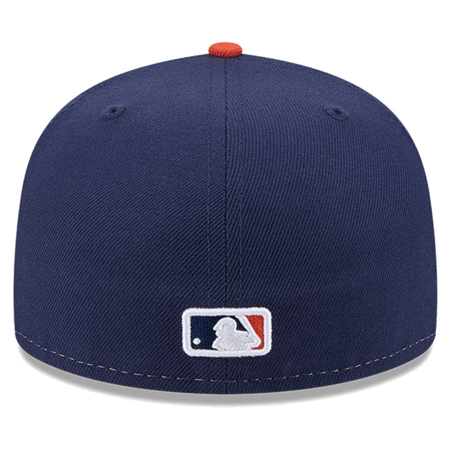 ニューエラ キャップ NEW ERA CAP 59FIFTY オンフィールド MLB City Connect シティー コネクト ヒューストン アストロズ ホワイト ネイビー 14521638 背面