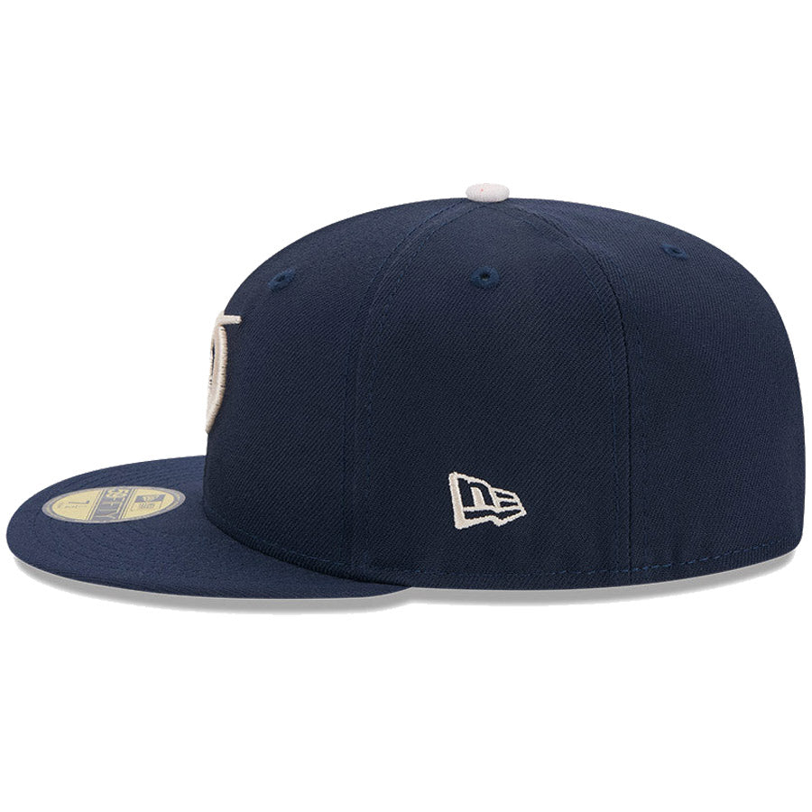 ニューエラ キャップ NEW ERA CAP 59FIFTY オンフィールド MLB City Connect ロサンゼルス ドジャース ネイビー 14521637 左サイド