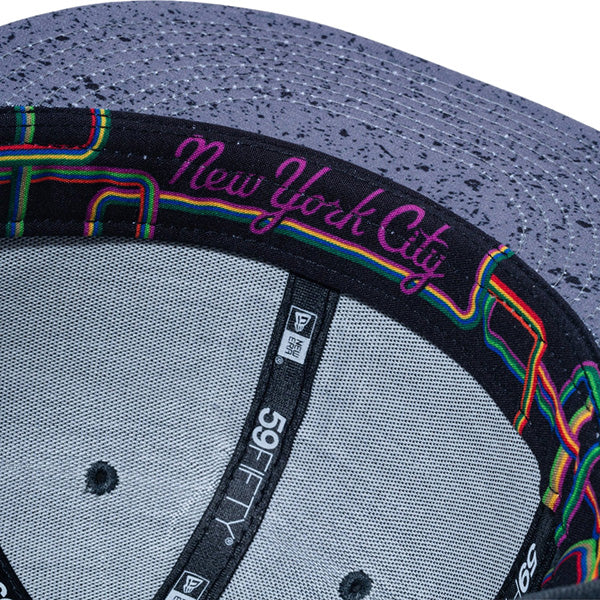 ニューエラ キャップ NEW ERA CAP 59FIFTY オンフィールド MLB City Connect ニューヨーク メッツ チャコールグレー 14521634 インナーバンド