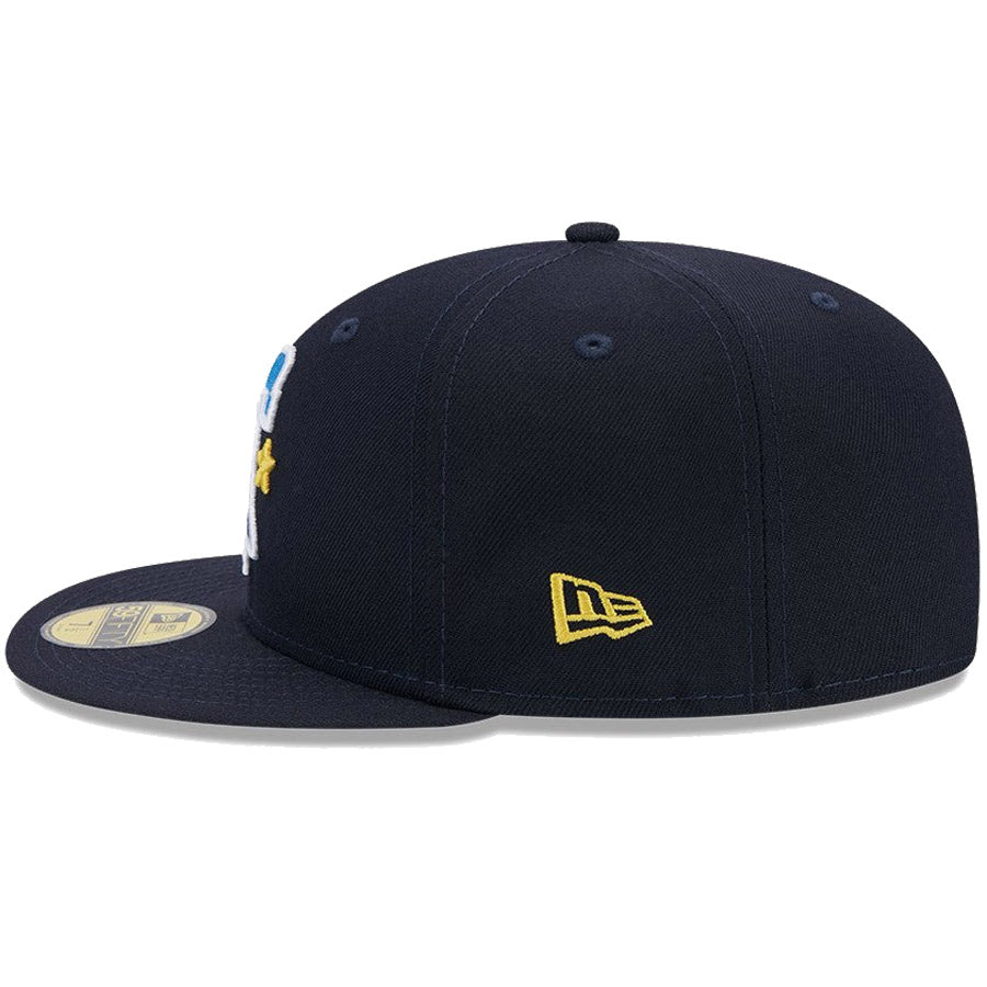 ニューエラ キャップ NEW ERA CAP 59FIFTY オンフィールド MLB City Connect フィラデルフィア フィリーズ ネイビー 14521633 左サイド