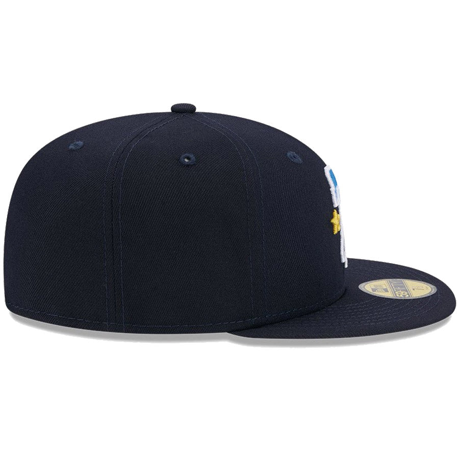 ニューエラ キャップ NEW ERA CAP 59FIFTY オンフィールド MLB City Connect フィラデルフィア フィリーズ ネイビー 14521633 右サイド