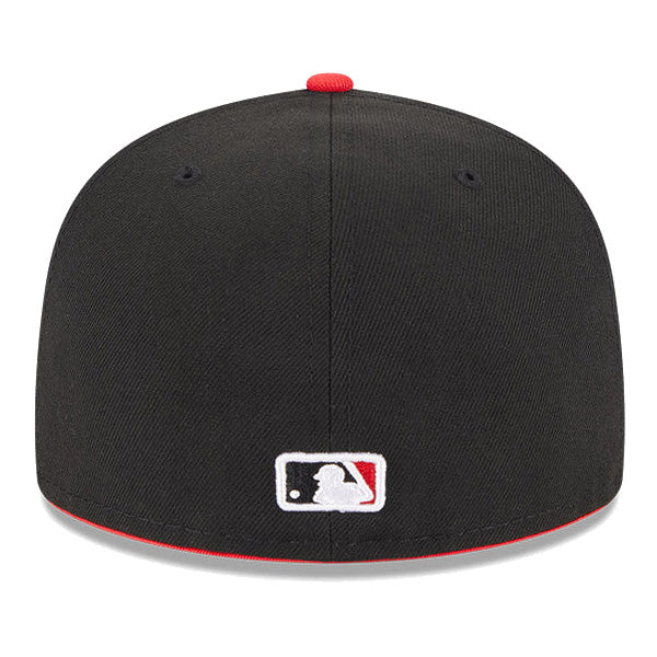 ニューエラ キャップ NEW ERA CAP 59FIFTY オンフィールド MLB City Connect シンシナティ レッズ ブラック 14521624 背面