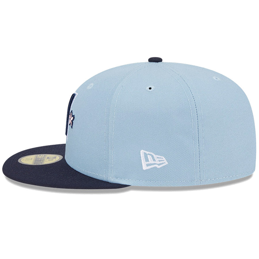 ニューエラ キャップ NEW ERA CAP 59FIFTY オンフィールド MLB City Connect  シティー コネクト ワシントン ナショナルズ スカイブルー/ネイビー 14521628 左サイド