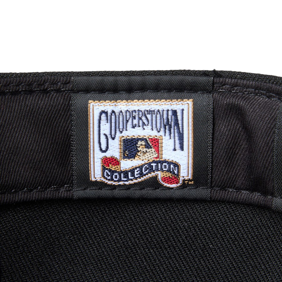 ニューエラ キャップ 帽子 NEW ERA CAP 59FIFTY デトロイト タイガース MLB Black on Black ブラック/ブラック 14745180 クーパーズタウン