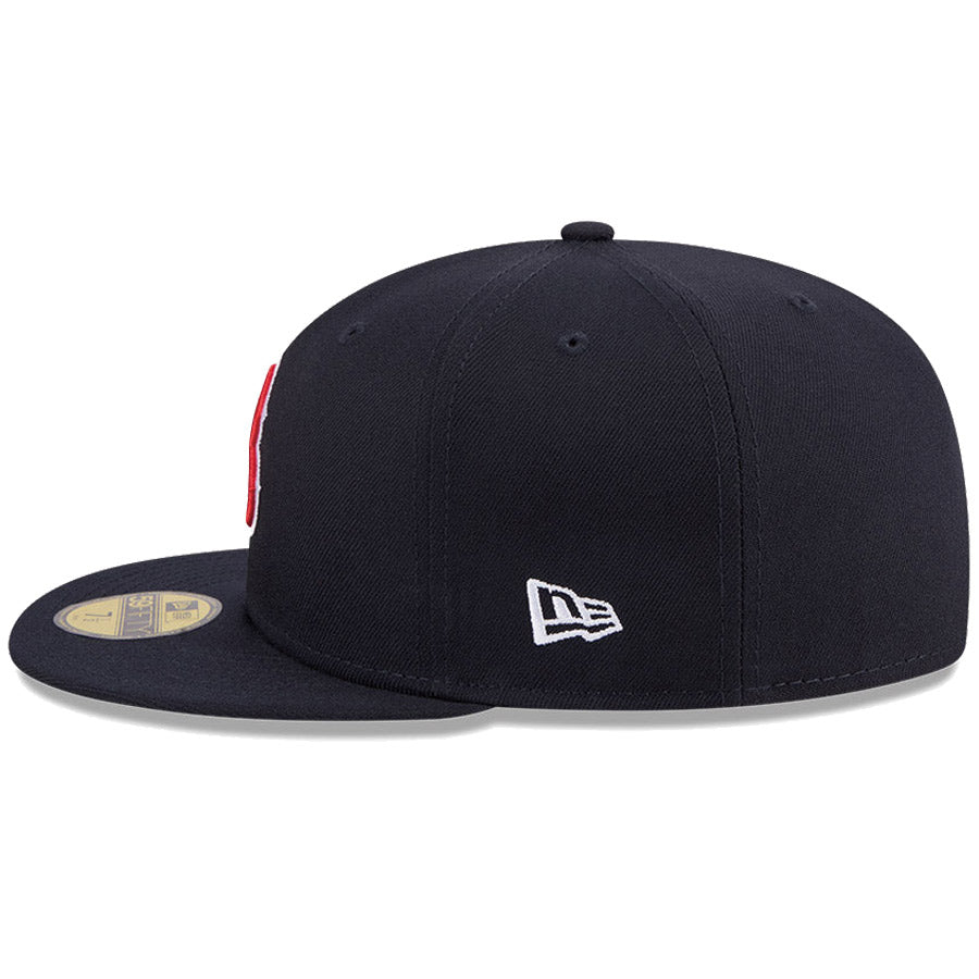ニューエラ キャップ NEW ERA CAP MLB 59FIFTY Jackie Robinson Day 2026 ボストン レッドソックス ネイビー 14939285 左サイド