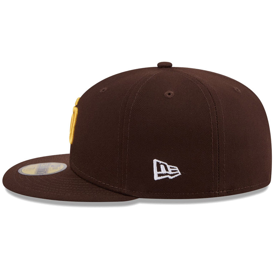 ニューエラ キャップ NEW ERA CAP MLB 59FIFTY Jackie Robinson Day 2026 サンディエゴ パドレス ウォルナット 14939280 左サイド
