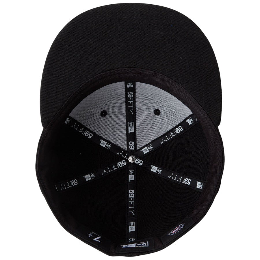 ニューエラ キャップ 帽子 NEW ERA CAP 59FIFTY Night Out ラインストーン ロサンゼルス ドジャース ブラック 14745168 アンダーバイザー
