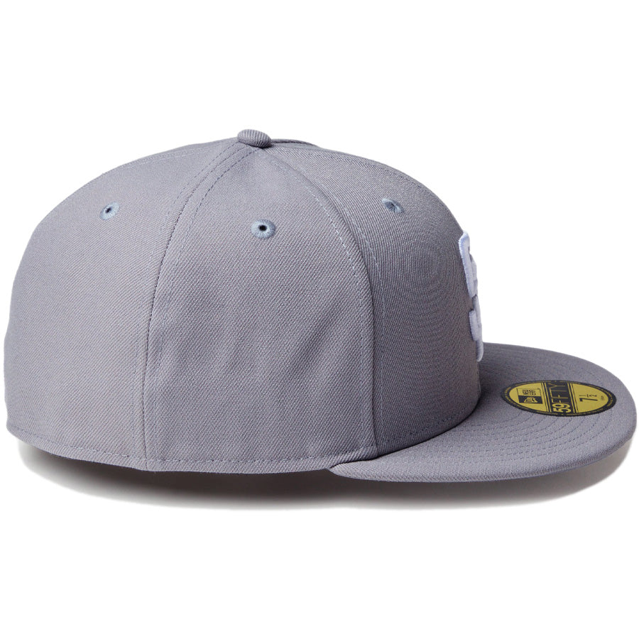 ニューエラ キャップ NEW ERA CAP MLB 59FIFTY サンディエゴ パドレス グレー ホワイト 14942683 右サイド