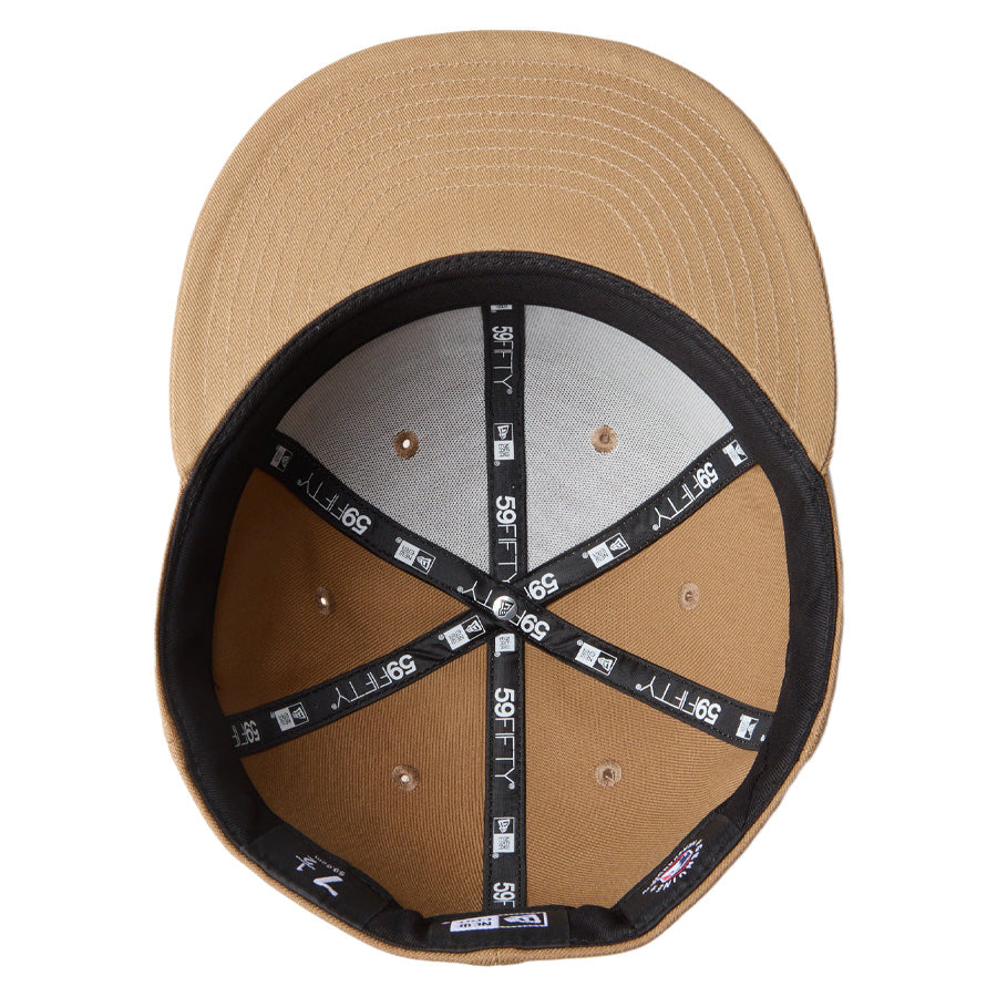 ニューエラ キャップ NEW ERA CAP MLB 59FIFTY サンディエゴ パドレス カーキ ホワイト 14942682 アンダーバイザー