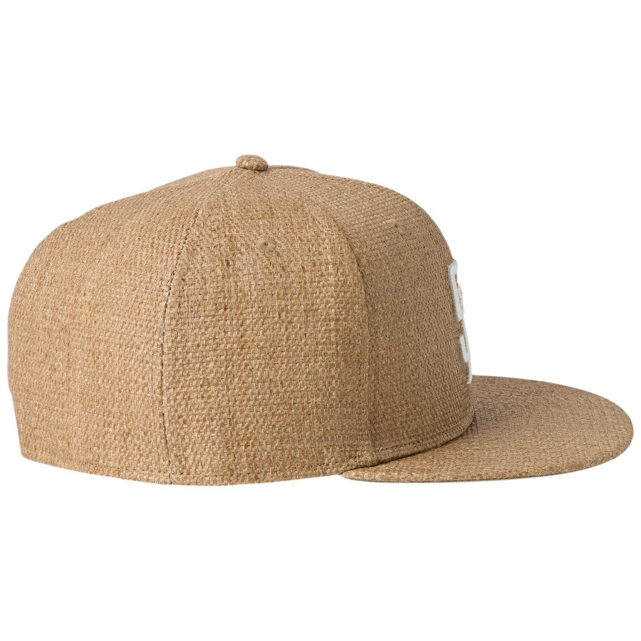 ニューエラ キャップ 帽子 NEW ERA CAP 59FIFTY サンディエゴ パドレス Paper Straw ペーパー カーキ 14745140 右サイド