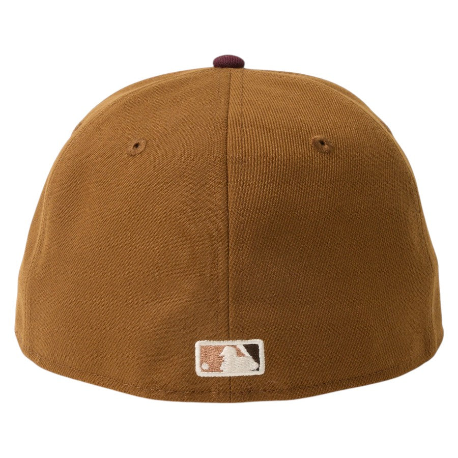 ニューエラ キャップ 帽子 NEW ERA CAP 59FIFTY Mocha Mousse モカ ムース COFFEE アリゾナ ダイヤモンドバックス トーステッドピーナッツ フロステッドバー 14745192 背面