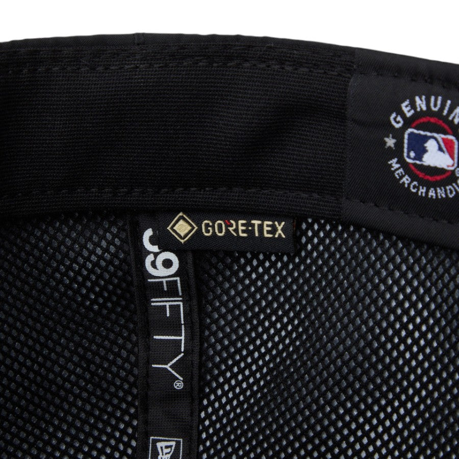 ニューエラ キャップ 帽子 NEW ERA CAP 59FIFTY GORE-TEX ゴアテックス 2L ニューヨーク ヤンキース ブラック 14774432｜アウトドア インナー