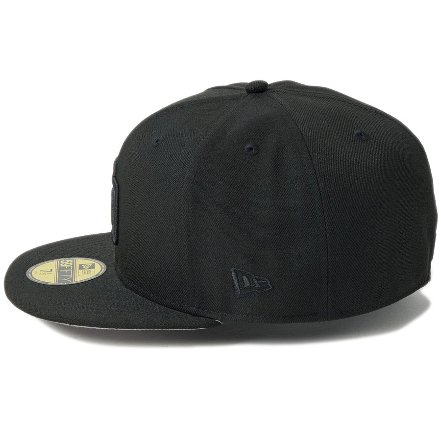ニューエラ キャップ NEW ERA 59FIFTY Tonal Logo サンディエゴ パドレス ブラック 14745139 左サイド