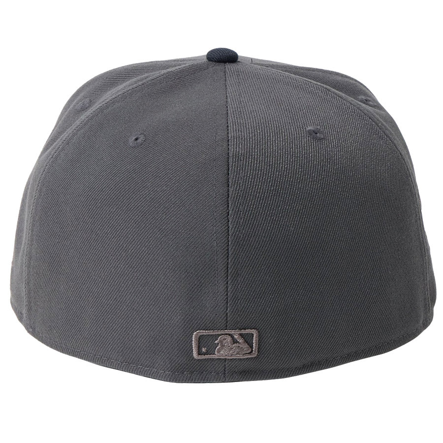 ニューエラ キャップ NEW ERA 59FIFTY Tonal Logo ニューヨーク ヤンキース ダークグラファイト/ネイビー 14745145 背面
