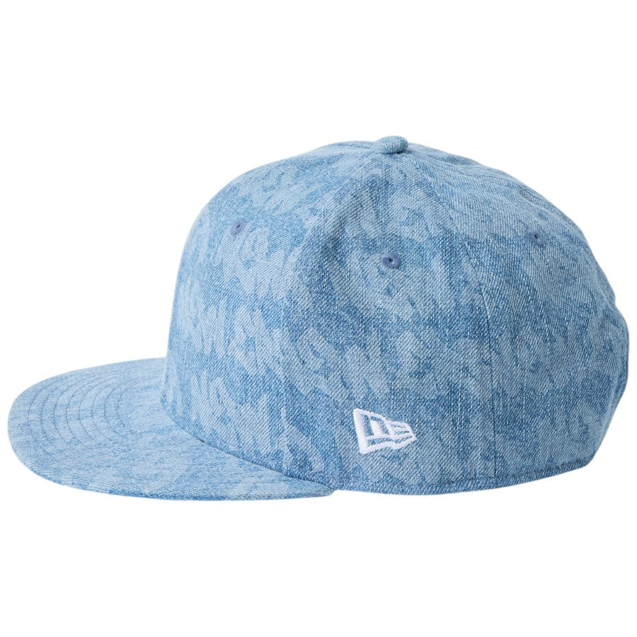 ニューエラ キャップ 帽子 NEW ERA CAP 9FIFTY Laser Burn Out レーザー加工 ウォッシュドデニム 14744820 左サイド