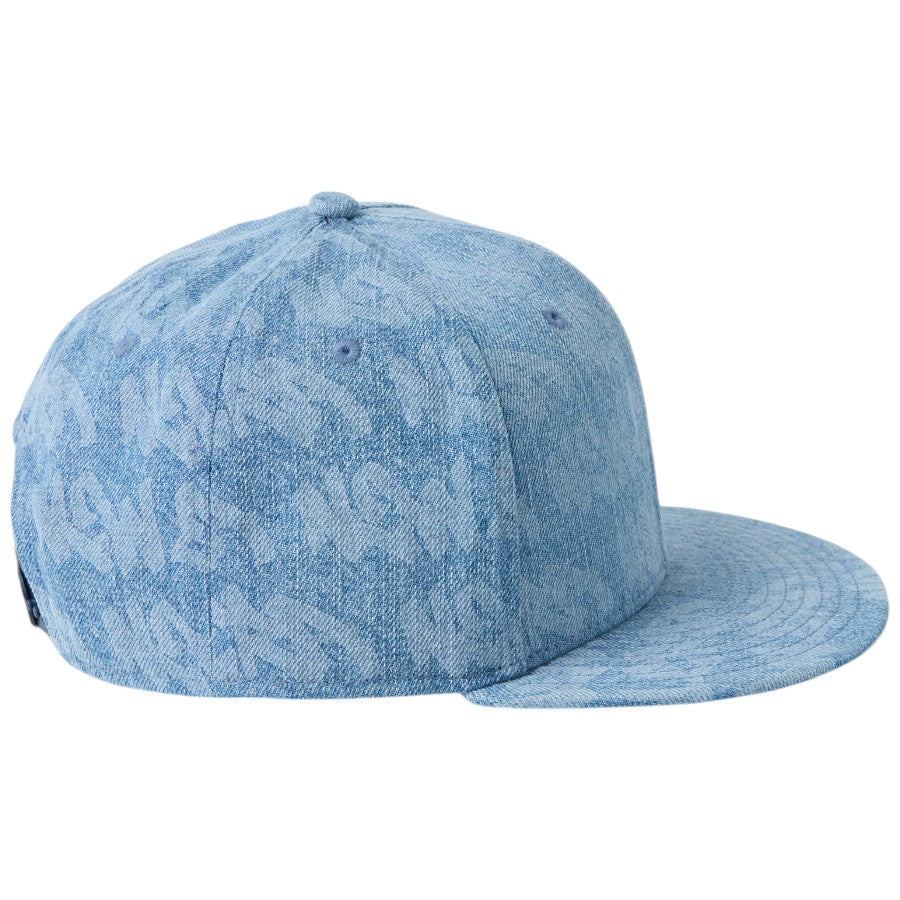 ニューエラ キャップ 帽子 NEW ERA CAP 9FIFTY Laser Burn Out レーザー加工 ウォッシュドデニム 14744820 右サイド