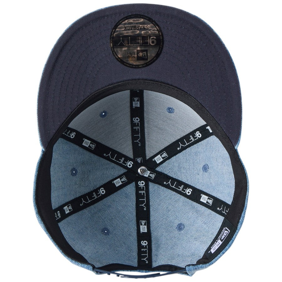 ニューエラ キャップ 帽子 NEW ERA CAP 9FIFTY Laser Burn Out レーザー加工 ウォッシュドデニム 14744820 アンダーバイザー
