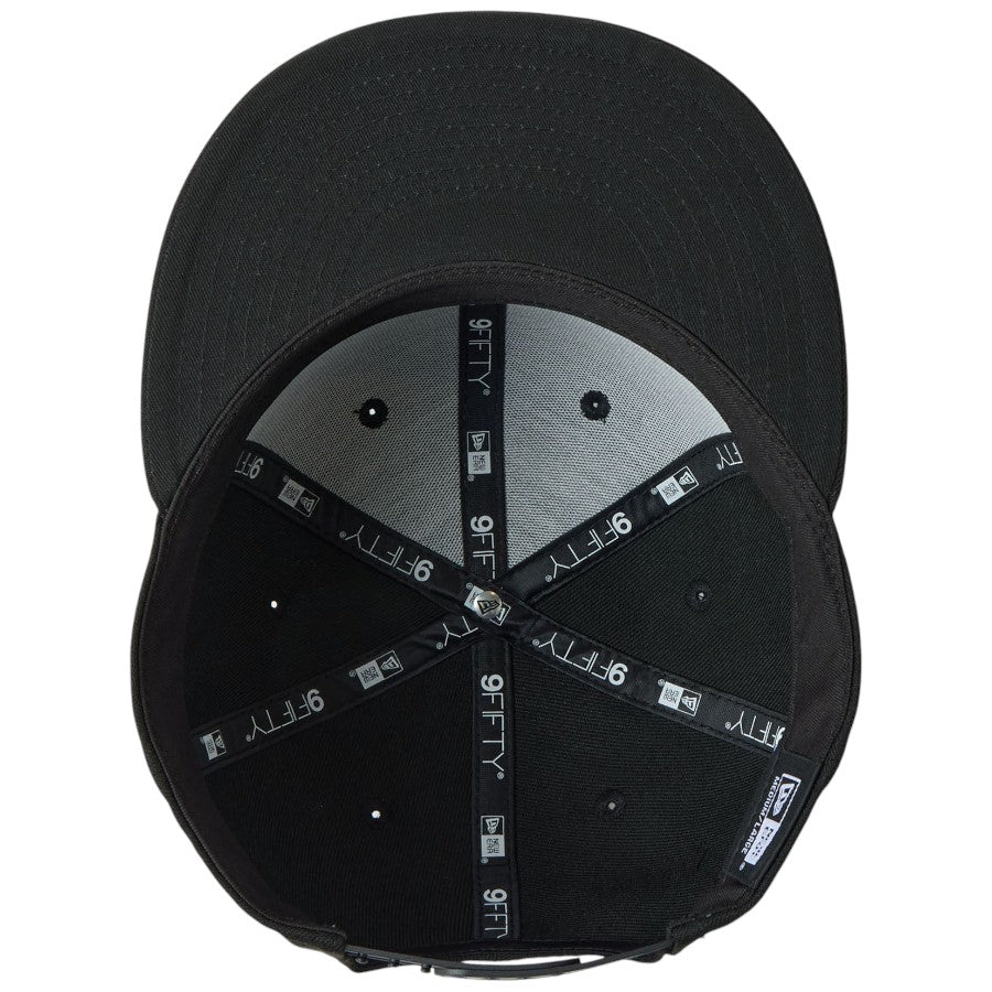 ニューエラ キャップ 帽子 NEW ERA CAP 9FIFTY Metal Plate メタルプレート ブラック/ブラック 14744814 アンダーバイザー