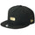 ニューエラ キャップ 帽子 NEW ERA CAP 9FIFTY Metal Plate メタルプレート ブラック / メタリックゴールド 14744813 右斜め前