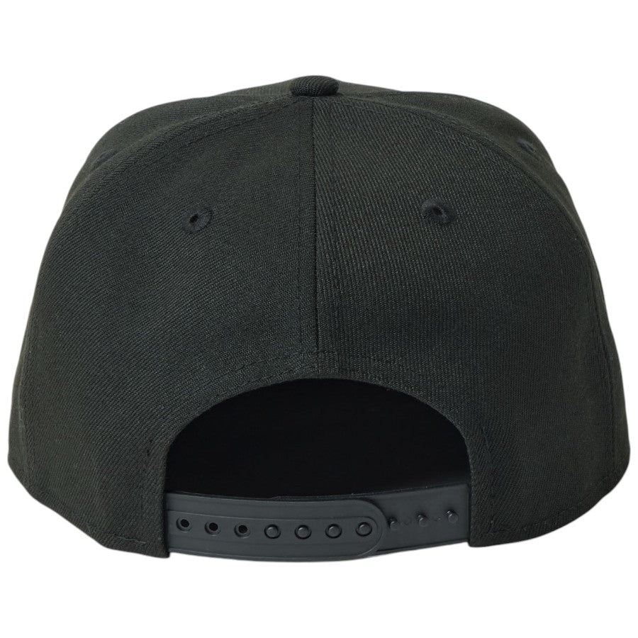 ニューエラ キャップ 帽子 NEW ERA CAP 9FIFTY Metal Plate メタルプレート ブラック / メタリックゴールド 14744813 背面