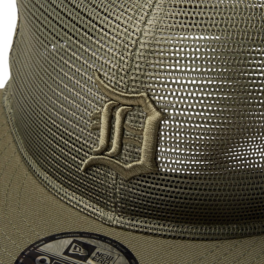 ニューエラ キャップ 帽子 NEW ERA CAP 9FIFTY All Mesh オール メッシュ デトロイト タイガース ニューオリーブ 14744829 フロントロゴ