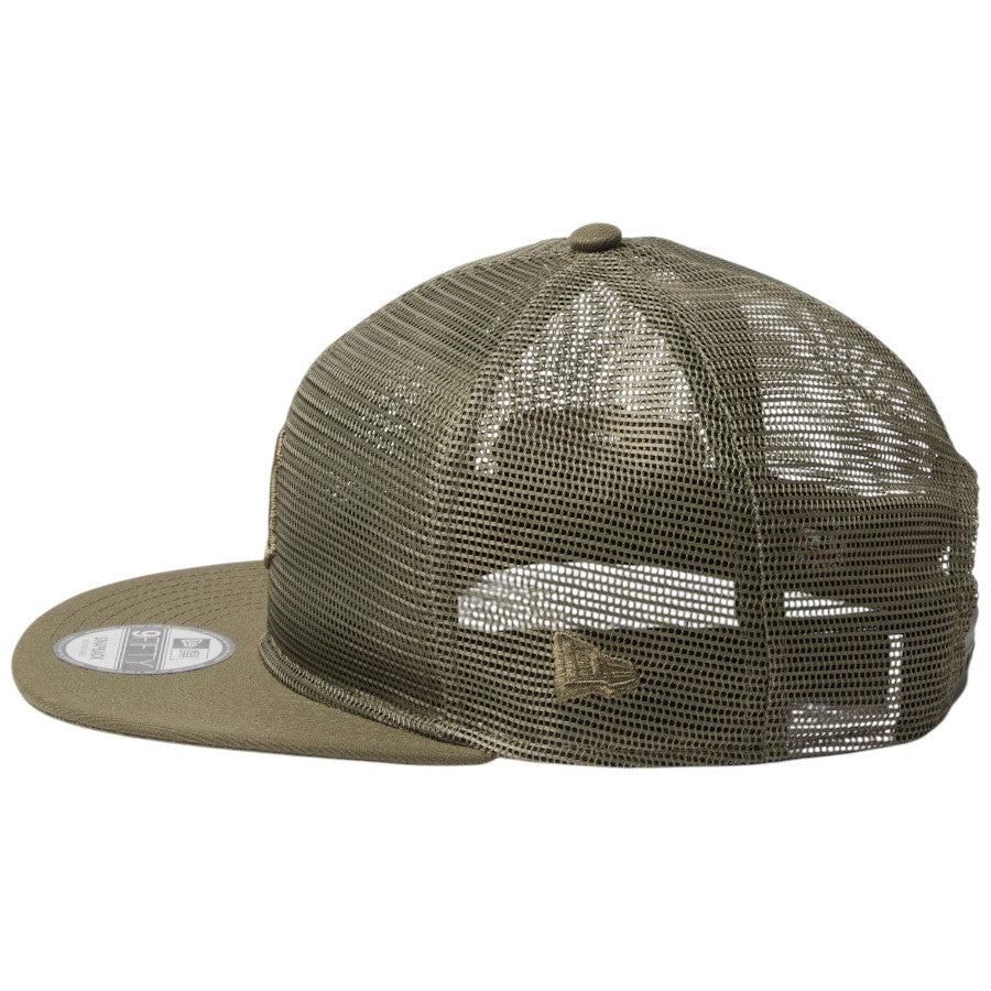 ニューエラ キャップ 帽子 NEW ERA CAP 9FIFTY All Mesh オール メッシュ デトロイト タイガース ニューオリーブ 14744829 左サイド