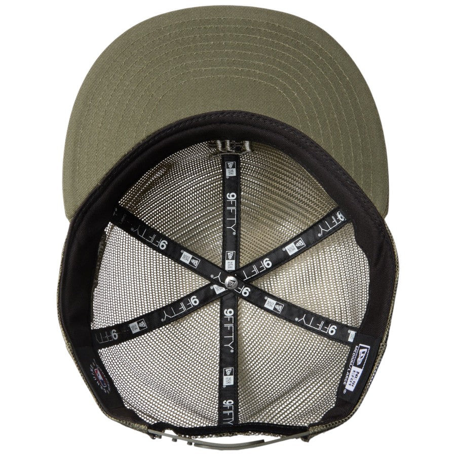 ニューエラ キャップ 帽子 NEW ERA CAP 9FIFTY All Mesh オール メッシュ デトロイト タイガース ニューオリーブ 14744829 アンダーバイザー