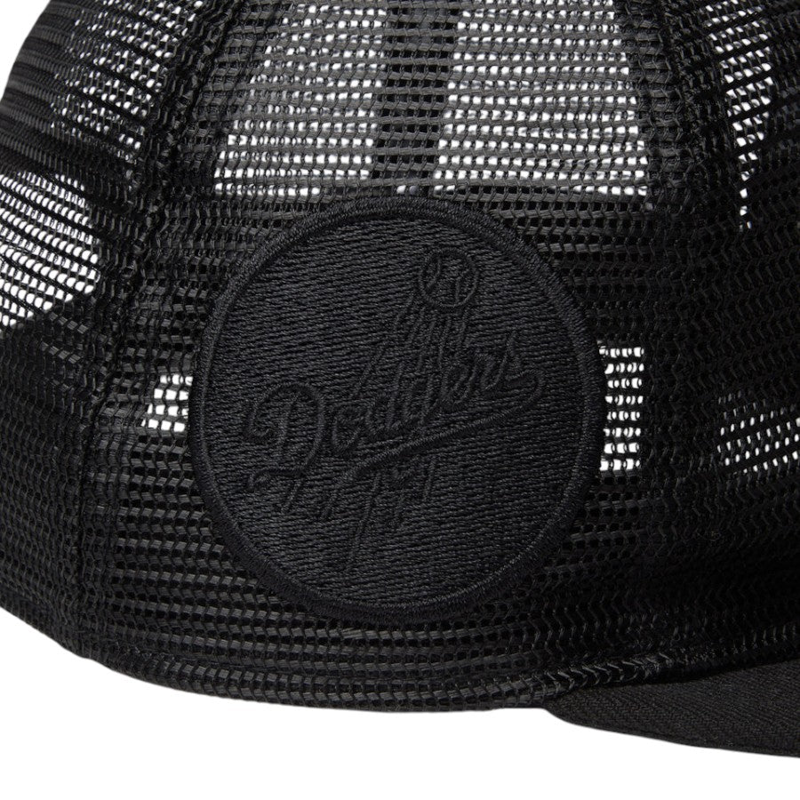 ニューエラ キャップ 帽子 NEW ERA CAP 9FIFTY All Mesh オール メッシュ ロサンゼルス ドジャース ブラック 14744828 右サイド