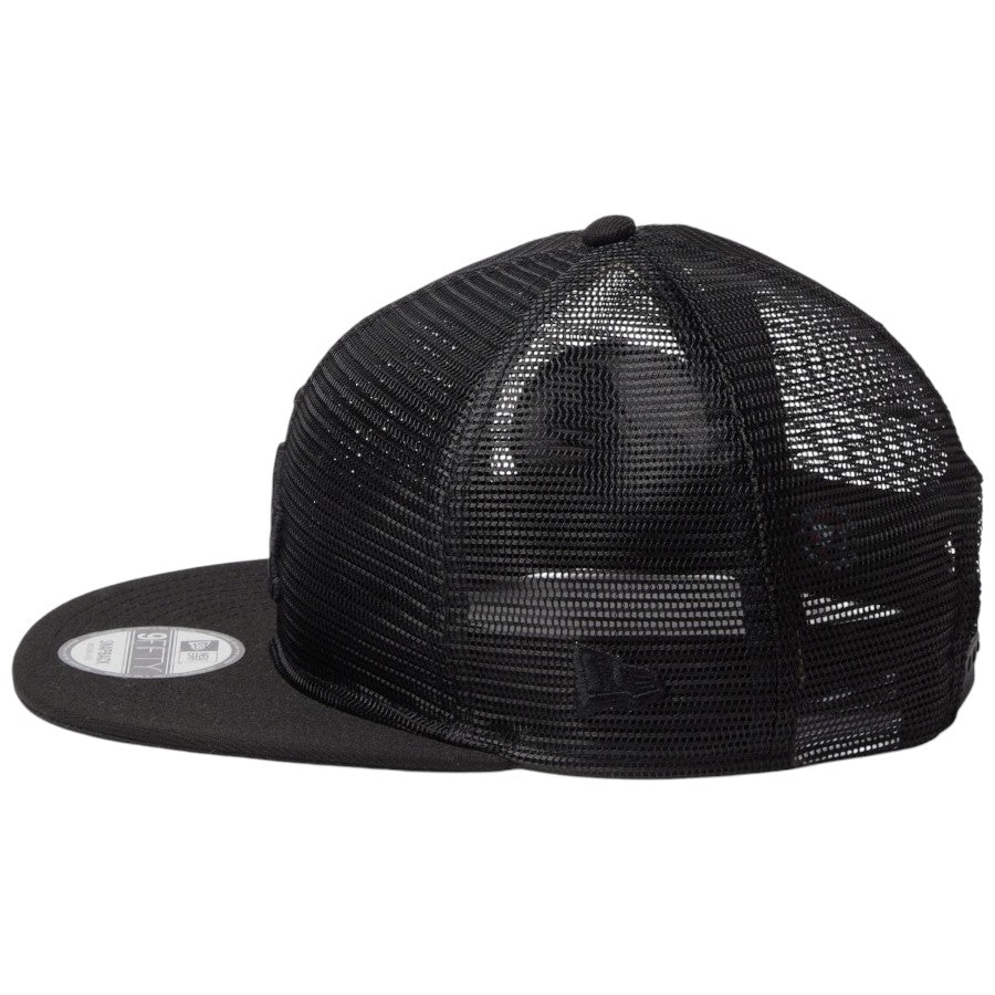 ニューエラ キャップ 帽子 NEW ERA CAP 9FIFTY All Mesh オール メッシュ ロサンゼルス ドジャース ブラック 14744828 左サイド