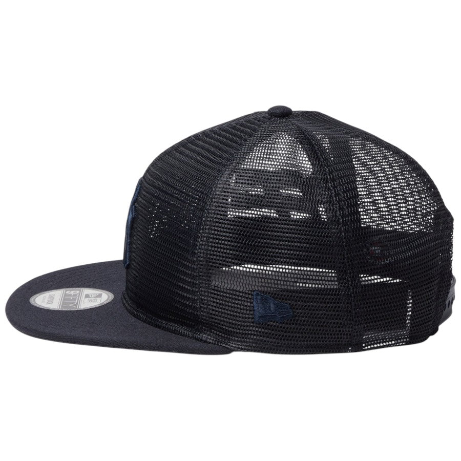 ニューエラ キャップ 帽子 NEW ERA CAP 9FIFTY All Mesh オール メッシュ ニューヨーク ヤンキース ネイビー 14744827 左サイド