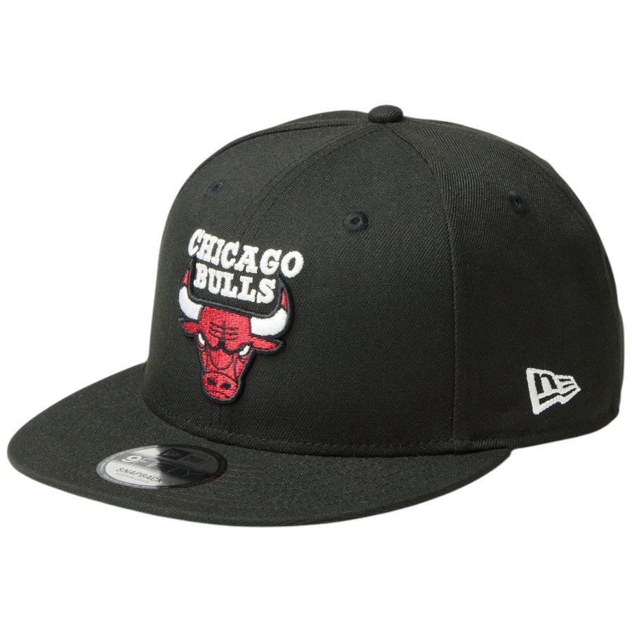 ニューエラ キャップ 帽子 NEW ERA CAP 9FIFTY NBA シカゴ ブルズ BULLS 河村 ブラック 14744826 右斜め前