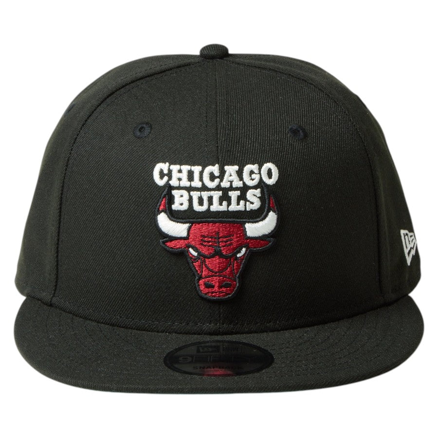 ニューエラ キャップ 帽子 NEW ERA CAP 9FIFTY NBA シカゴ ブルズ BULLS 河村 ブラック 14744826 正面
