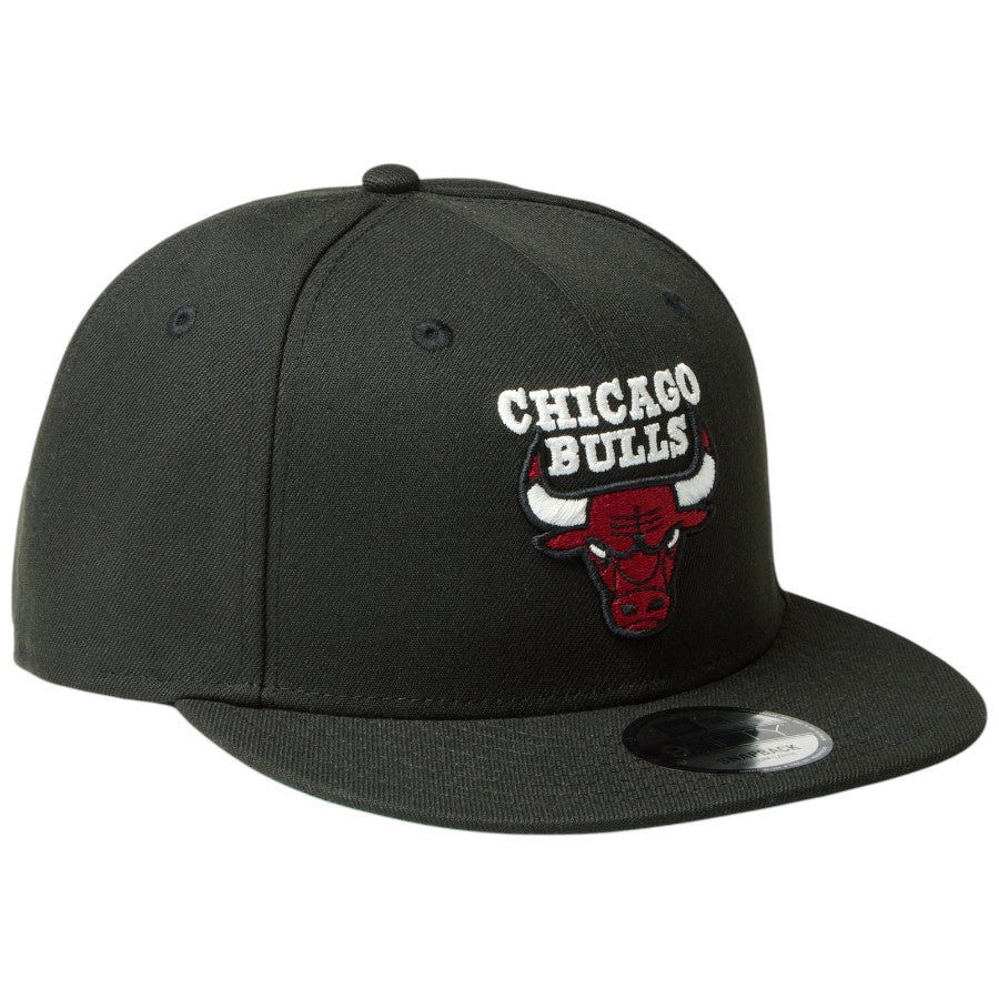 ニューエラ キャップ 帽子 NEW ERA CAP 9FIFTY NBA シカゴ ブルズ BULLS 河村 ブラック 14744826 左斜め前
