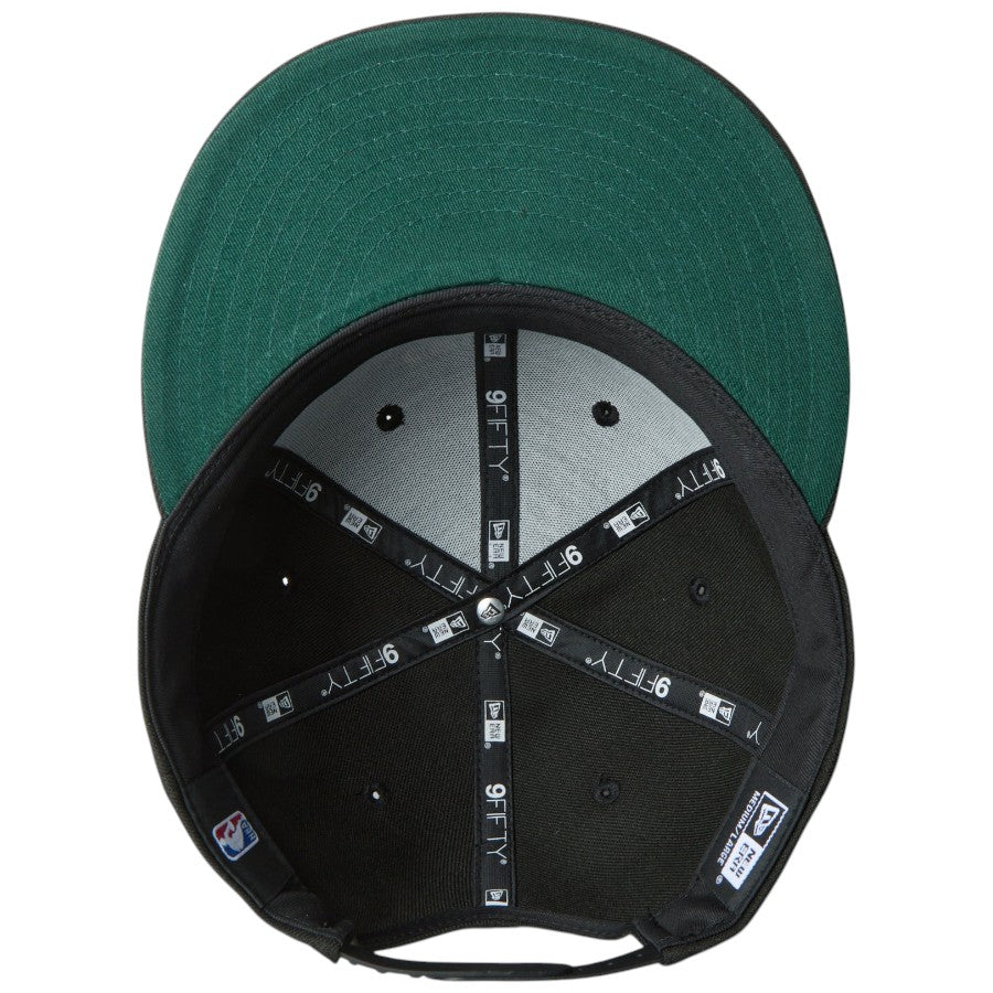 ニューエラ キャップ 帽子 NEW ERA CAP 9FIFTY NBA シカゴ ブルズ BULLS 河村 ブラック 14744826 グリーンアンダーバイザー