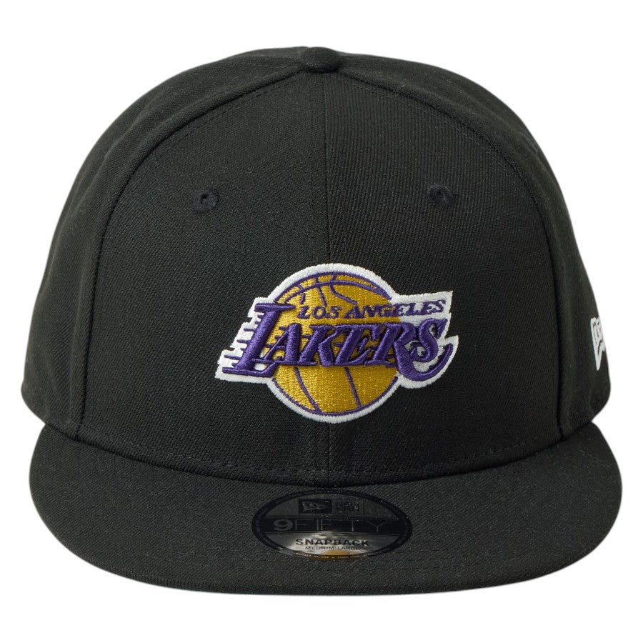 ニューエラ キャップ 帽子 NEW ERA CAP 9FIFTY NBA ロサンゼルス レイカーズ ブラック 14744817 正面