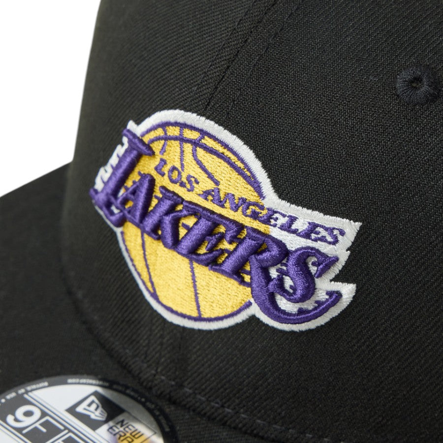 ニューエラ キャップ 帽子 NEW ERA CAP 9FIFTY NBA ロサンゼルス レイカーズ ブラック 14744817 フロントロゴ