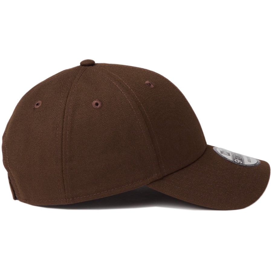 ニューエラ キャップ 帽子 NEW ERA CAP 9FORTY ベーシック 無地 ウォルナット/ストーンホワイト 14942644 右サイド