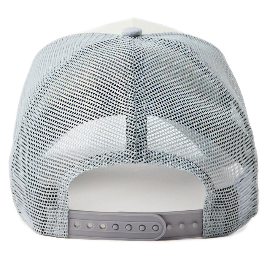 ニューエラ キャップ NEW ERA 9FORTY A-Frame トラッカー ちいかわ / ちいかわ・モモンガ スノーグレー 14864508 背面